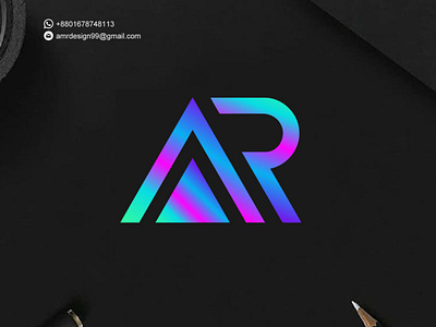 AR Monogram Logo | Brand Identity