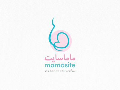 Mamasite design illustration logo