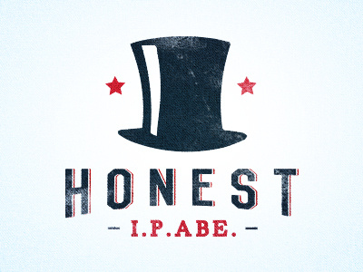 Honest I.P.Abe brand identity beer brand identity homebrew merica