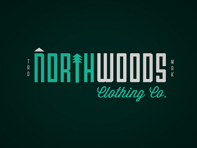 Northwoods Clothing Co. Concept minnesota north northwoods outdoor clothing up north