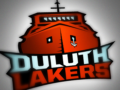 Duluth Lakers NFL logo proposal duluth freighters great lakes lakers