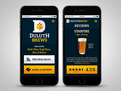 Duluth Brews Mobile App beer craft beer duluth