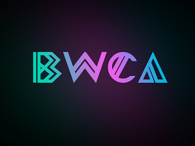 Aurora Borealis inspired BWCA logo mark