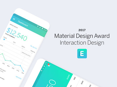 Material Design Award for Eventbrite Organizer android interaction material design ui