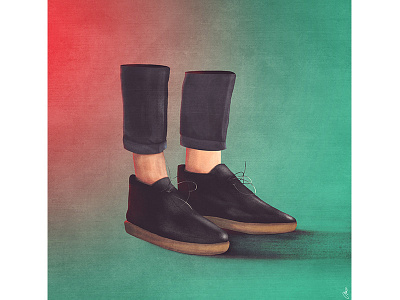 Goodie Two Shoes artwork cut design graphic illustration shoes