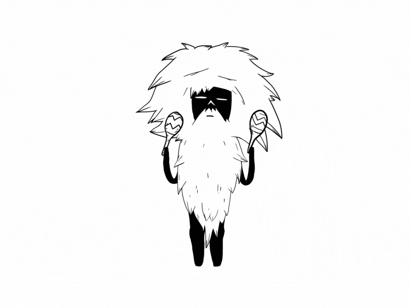 Monster 3 anim 1 dribbble