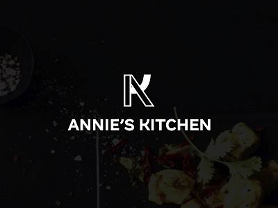 Annie's Kitchen branding cocina comida delivery desiginspiration design flat food graphic design icon kitchen logo peru vector