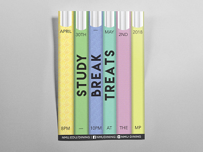 Study Break Treats Poster