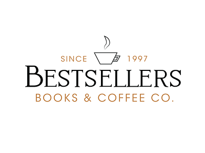 Bestsellers Re-branding Concept adobe illustrator bookstore bookstore logo brand branding branding concept cafe cafe logo concept design established illustration local local business logo re brand re branding re branding concept typography vector