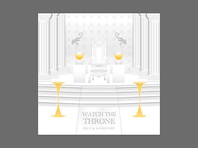 "Watch The Throne" Jay-Z & Kanye West Cover Art Concept