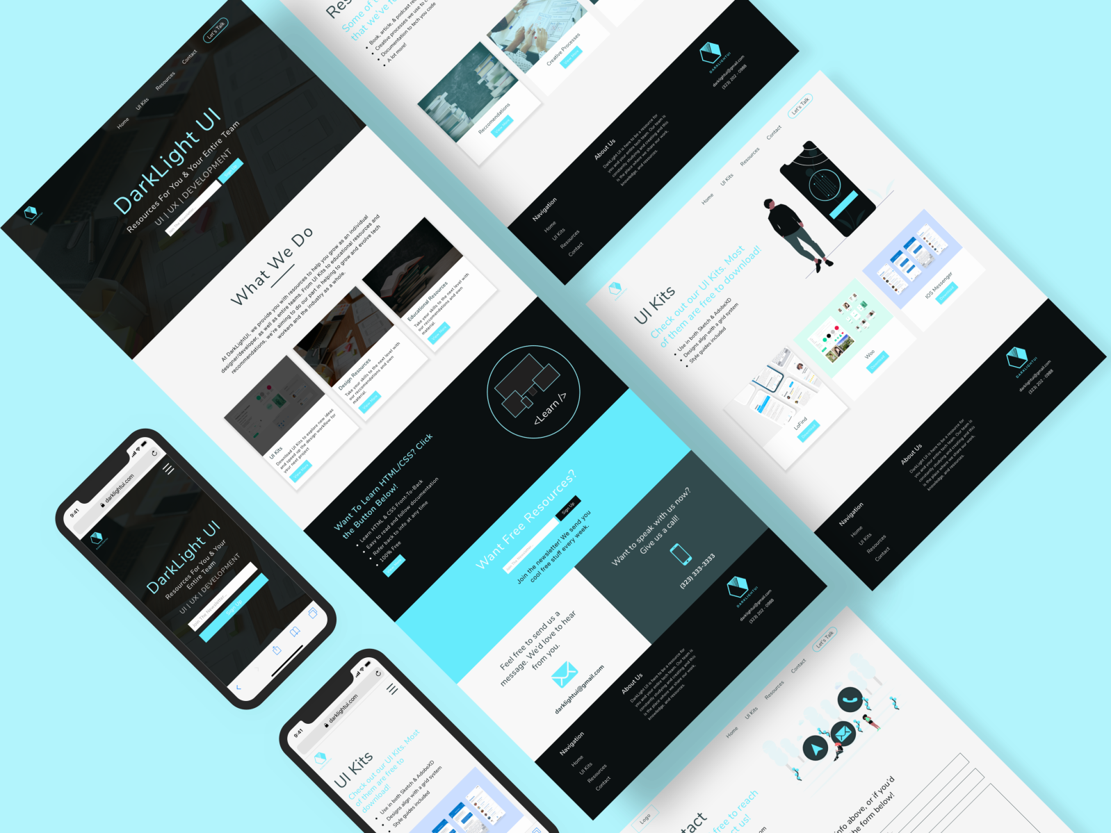 DarkLight UI - User Interface Designs by Brandon. on Dribbble