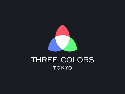 Three Colors - Tokyo color concept idea inspiration logo simple
