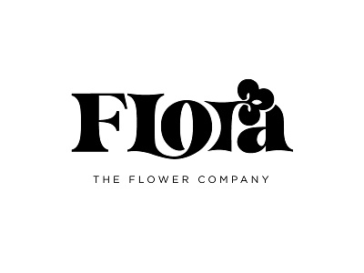 Flora - Weekly Warmup - Negative Space Logo