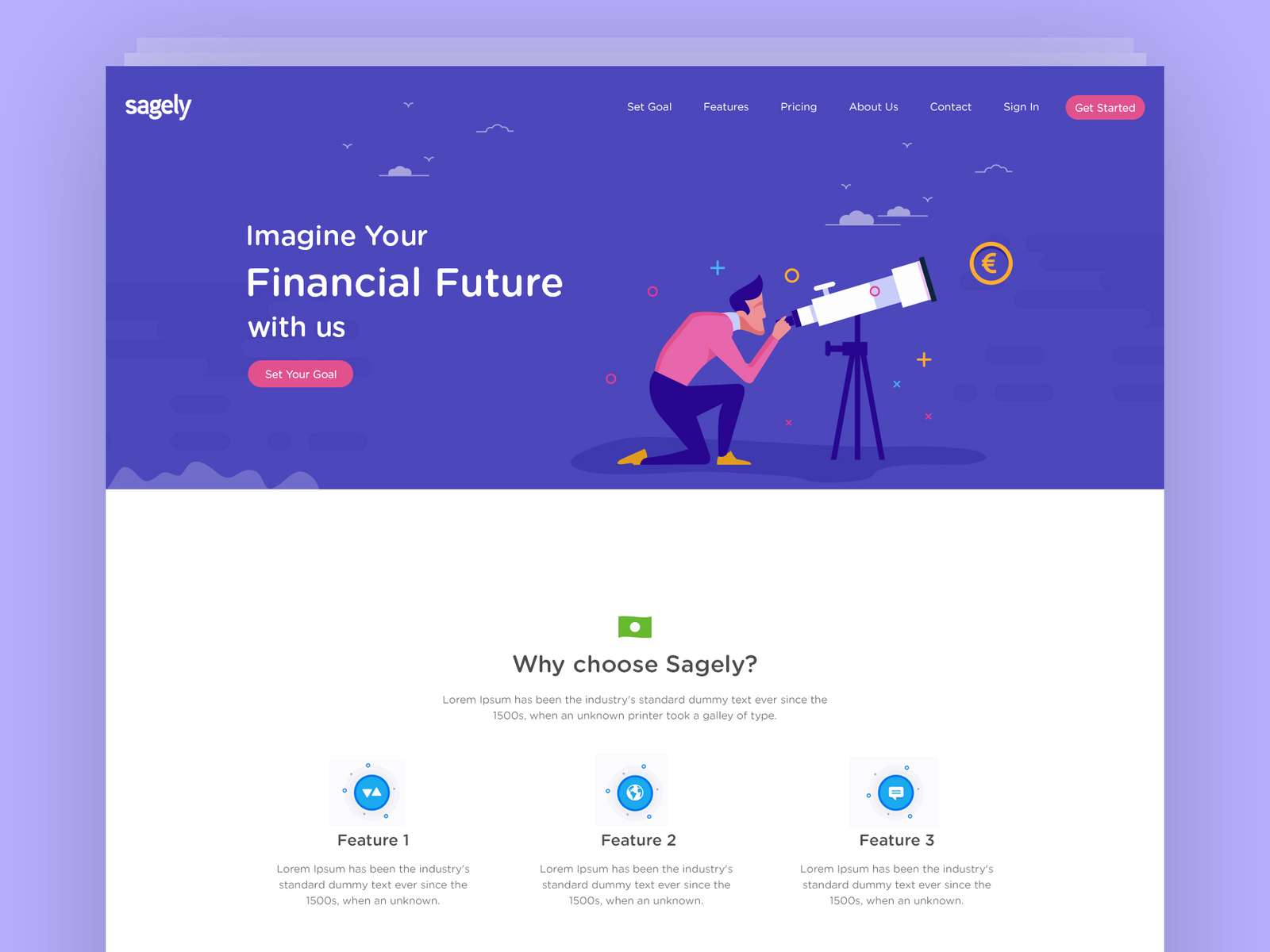 Fintech Landing Page