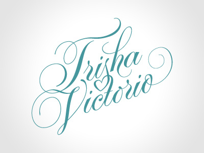 Logo for Wedding Videography Identity blog branding calligraphic heart identity logo script wedding wedding videography