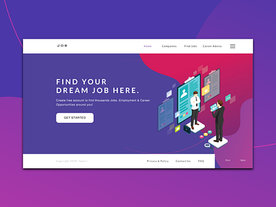 Daily UI design flat illustration typography ui uidesign ux web website