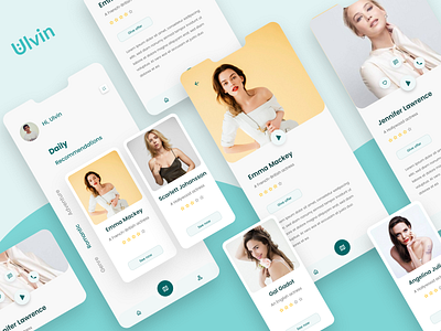 Daily UI UX Design Challenge app 2020 trends classic blue app daily ui challenge hollywood actress app human illustration mobile app design mobile design presentation mobile ui design mobile user interface movie actress app pantone classic blue sexeducation app ui app inspiration uiux app design ulvin omarov user experience app user experience mobile userinterface app ux ui inspiration xddailychallenge