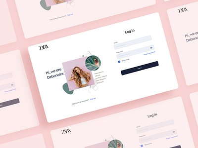 Zara login redesign landing page login page login webdesign sign page ui ui inspiration ui ux login ux webdesign zara