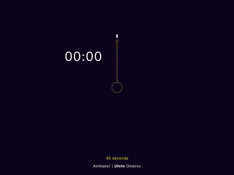 Clock Animation by Ulvin Omarov on Dribbble