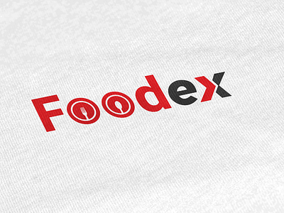 Foodex Logo express food food delivery food express logo food logo foodexpress meal spoon fork
