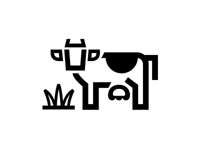 Alata's cow branding design icon iconography illustration illustrator vector