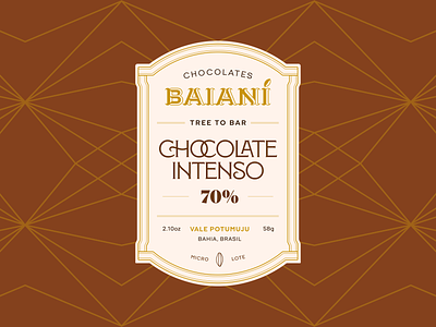 Baianí Chocolates branding design graphic design illustrator packaging typography