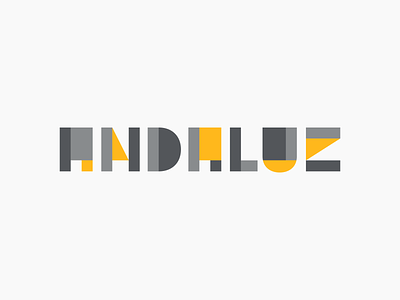 Andaluz Arquitetura branding design illustrator logo typography vector