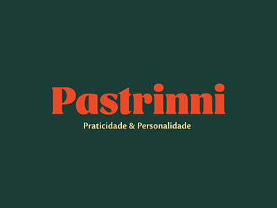 Pastrinni Logo branding design logo typography