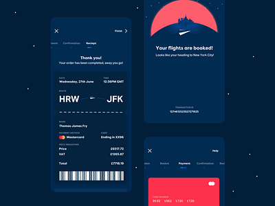 Concept Booking App