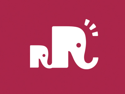 Brand Symbol for Recallogy animal brand brand identity design elephant icon logo memory remember