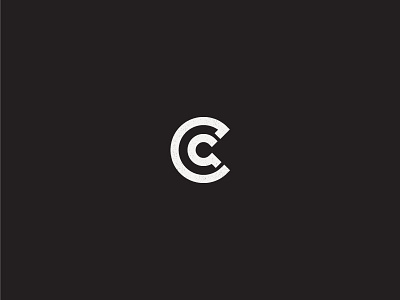 C Monochrome brand branding branding design icon logo monochrome symbol