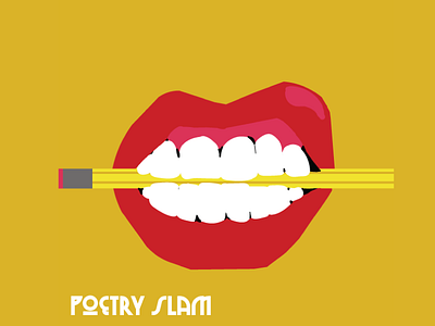 Slam mouth pencil poetry