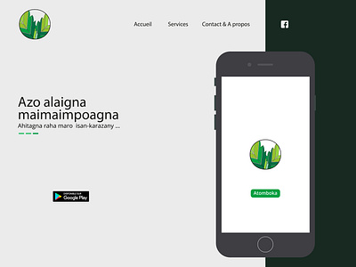 Site web Ilaigna by Inovatic design green natura social ui wabesite