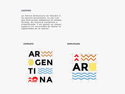 Argentina - branding 2d argentina behance brand branding colour graphicdesign logo print typography ui ux