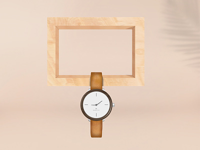 Watch and Wood 2d 3d behance brand branding colours design gradient graphicdesign logo minimal pink print tropical typography ui ux watch web wood