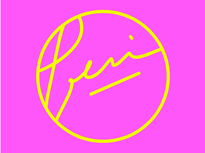 feni logo circle logo script