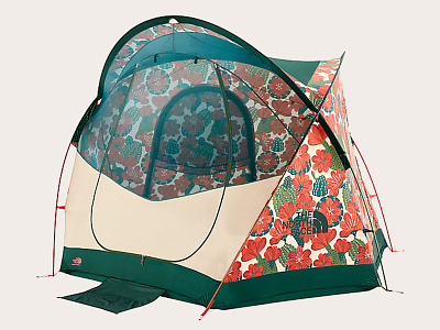 The North Face Tent print print and pattern surface design tent textile design