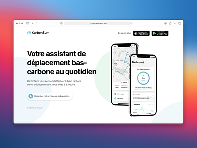CarbonSum - Website design web web design website