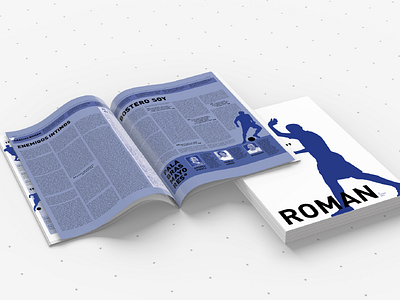 Román - Suplemento Deportes - Editorial Design