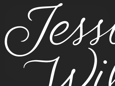 JLW, Wordmark. calligraphy identity lettering logotype typography