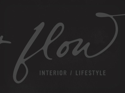 Ebb + Flow, WIP. calligraphy interior lettering lifestyle logotype