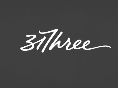 31Three, Wordmark.