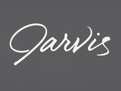 Paul Jarvis, Wordmark. branding brush calligraphy ink lettering logo pen wordmark