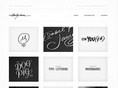 Update! branding brush calligraphy ink lettering logo madness pen website wordmark