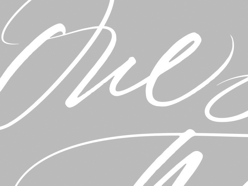 Tattoo Commission letterpress expressive typography brush calligraphy lettering