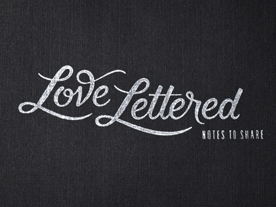 Love Lettered, Stamp. calligraphy lettering stamp texture