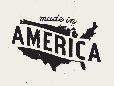 USA american made illustration logo new wave yuppie shit texture usa