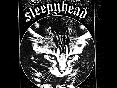 Sleepyhead Shirt break shit cat fuck justine metal minneapolis pop punk screenprinting shirt sleepy texture tired type