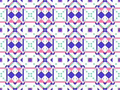 Pattern #3 adobe illustrator art creative design element geometry graphic graphic design green illustration minimalism paper pattern pattern art pattern design pink vector violet web