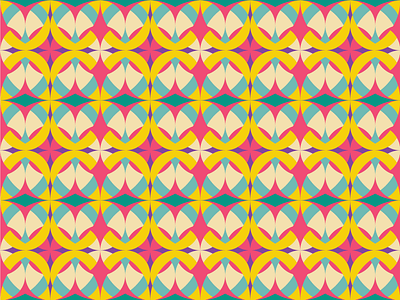 Pattern #4 adobe illustrator art creative design element geometry graphic graphic design green illustraion minimalism paper pattern pattern art pattern design pink vector web yellow